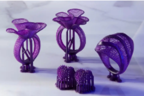 Piezas de joyería en resina calcinable